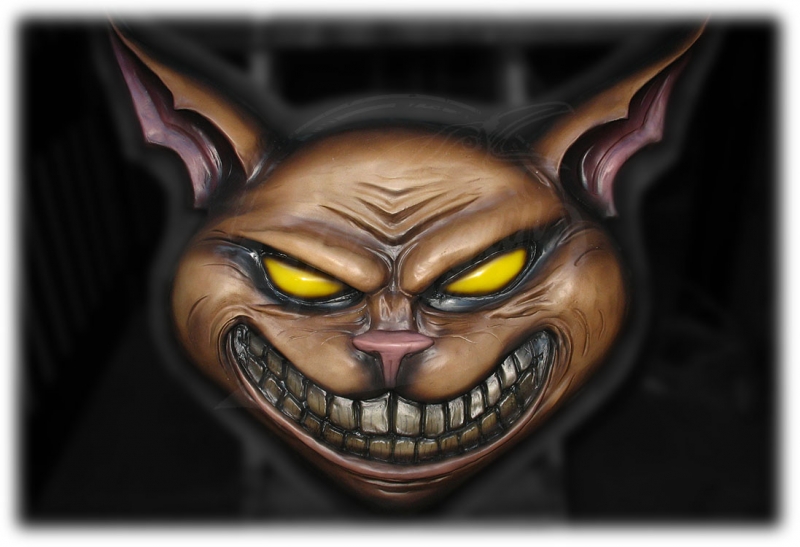Reçine Resin Döküm cheshire cat