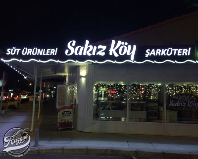Işıklı Pleksiglass Kutu Harf