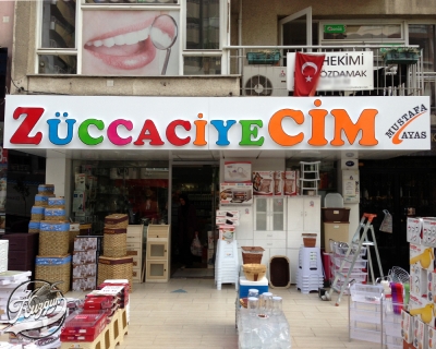 Kutu Harfli Işıklı Tabela